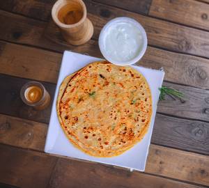 Aalu muli paratha