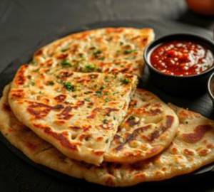 Haveli Special Paratha With Curd