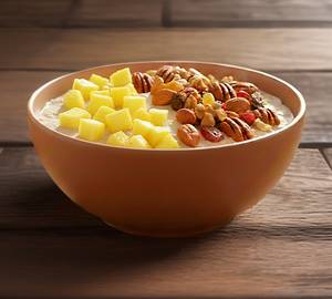 Oats pine apple any 2 dry fruits