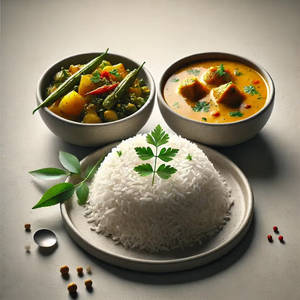 Sambar Rice + Palya (south)