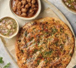Gobi Kulcha With Chana