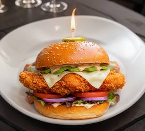 Chicken crispy burger