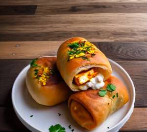 Paneer bread roll