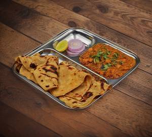 Chana masala meal