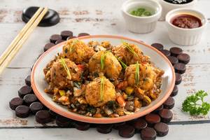 Chilly Mushroom Dry