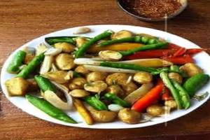 Mixed Veg Garlic Sauce