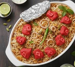 Mutton fry piece pulao