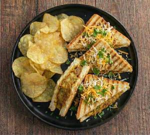 Grilled Poatato Masala Sandwich