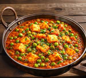 Matar paneer