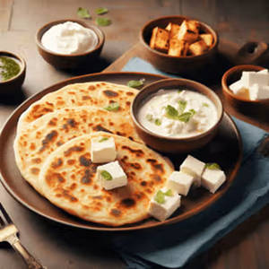 Aloo Paneer Paratha