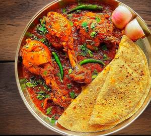 Tawa Chicken Thali