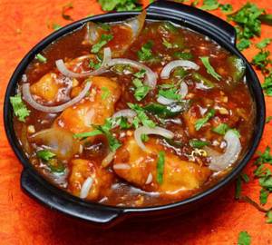 Paneer Chilli Gravy [10 Pieces]