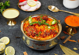 Veg Kabab Biryani