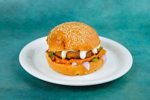 Cheesy Tandoori Burger