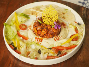Charred Chicken & Levantine Hummus