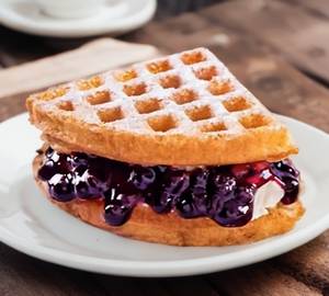 Blue Berry Club Waffle