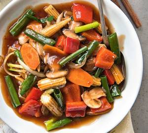 Vegetables In Sweet And Sour Sauce