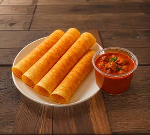 4 Dosa With Chicken Curry 250Ml