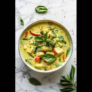 Veg Green Curry