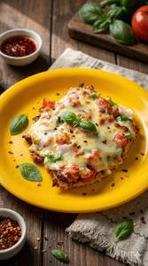 Zesty Chicken Burger Pizza