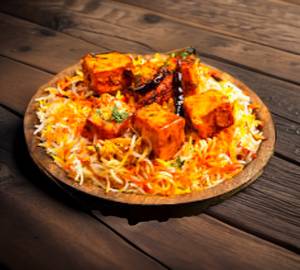Paneer Biryani (With Raita)