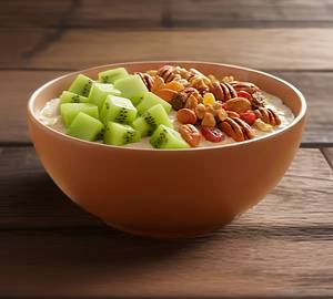 Oats kiwi any 2 dry fruits