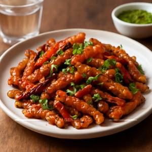 Crispy chilli veg