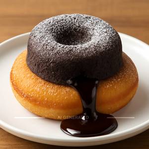 Donut+Choco Lava