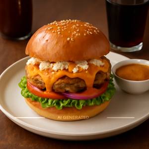 Peri-Peri Cheese Burger