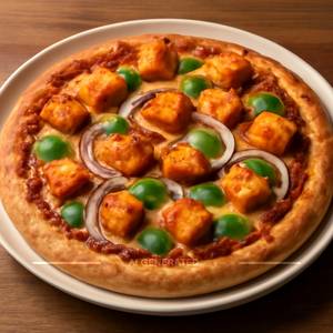 Bbq Paneer Pizza 