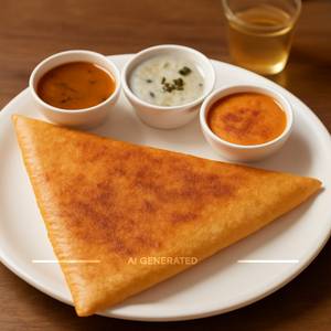 Ghee karam dosa