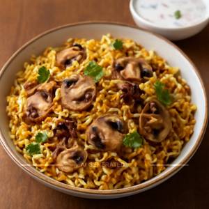 Mushroom Biryani