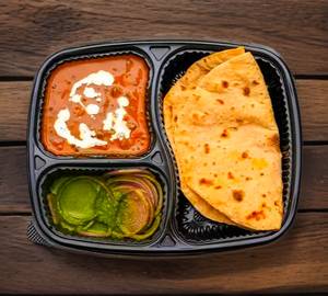 Dal makhani thali