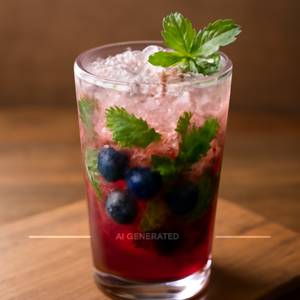 Blueberry Mojito