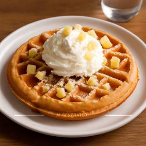 Lemon Crunch Waffle