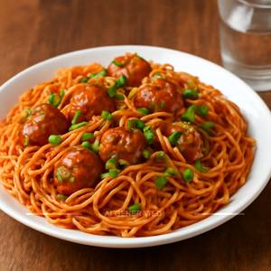 Manchurian noodles