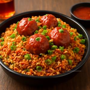 Veg Schezwan Manchurian Fried Rice