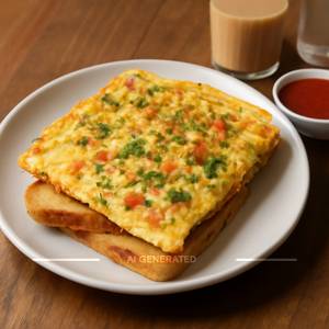 Masala Bread Omelette