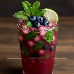 Blue berry mojito