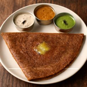 Ghee Ragi Dosa