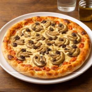 Mushroom pizza
