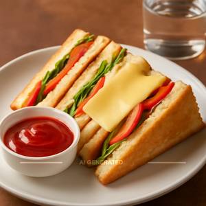 Veg Club Sandwich