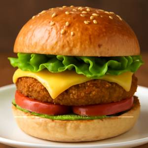 Veg Cheese Burger