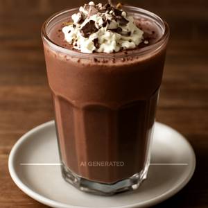 Belgian Dark Chocolate Milkshake