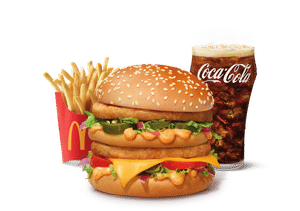 Chicken Maharaja Mac Burger Combo