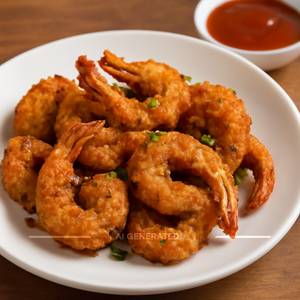Ginger Fried Prawns
