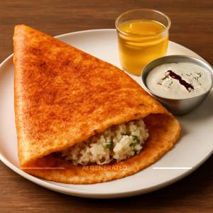 Ghee Karam Upma Dosa