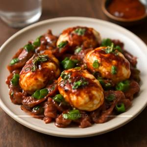 Egg Schezwan manchuria