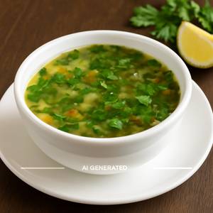 Lemon Coriander Veg Soup