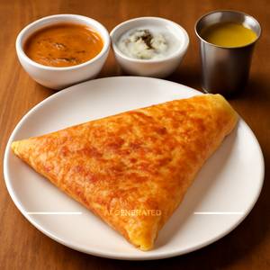 Ghee Carrot Dosa